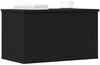 vidaXL Aufbewahrungsbox Schwarz Eichen-Optik 60 x 35 x 35 cm 868704 Bild 3
