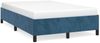 vidaXL Bettgestell ohne Matratze Dunkelblau 120x200 cm Samt 347316 Bild 2