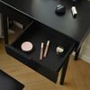 HOME DELUXE Schminktisch mit Spiegel und LED-Beleuchtung MIRANDA - Schwarz Bild 3
