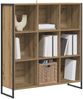 vidaXL Bücherregal Kunsthandwerk Eiche 99,5 x 30 x 108,5 cm 886527 Bild 3