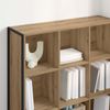 vidaXL Bücherregal Kunsthandwerk Eiche 99,5 x 30 x 108,5 cm 886527 Bild 4