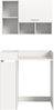 Waschmaschienenumbau Set (B/H/T: 95x195x60 cm) in weiß Nachbildung Bild 2