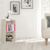 Kadima Design Standregal "Cervino": 2 Regalfächer, Melaminharzbeschichtung. Beige, 30x30x60 cm Bild 2