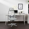 hjh OFFICE Profi Bürostuhl ARCEO W Stoff/Netzstoff Grau Bild 3