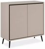 Liadomo Sideboard Fona, mit zwei Türen, Stauraum, Dekor beige sand, grifflos Bild 5