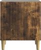 vidaXL Nachttisch Geräucherte Eiche 43 x 34,5 x 50 cm Holzwerkstoff 894575 Bild 4