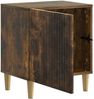 vidaXL Nachttisch Geräucherte Eiche 43 x 34,5 x 50 cm Holzwerkstoff 894575 Bild 3