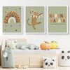 Poster Safari Hakuna Matata Löwe Regenbogen als Deko Print ohne Rahmen - 20 x 25 cm / B Bild 2
