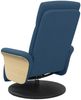 vidaXL Relaxsessel mit Fußteil Blau Stoff 356528 Bild 5