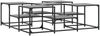 vidaXL Couchtisch Grau Sonoma 121x121x40 cm Holzwerkstoff 839071 Bild 2