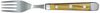 Gabel X013/09 Alpha Olive Serie" Bild 1