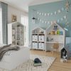 Faltbox Grau (Weltall) 30 x 30 cm (Motiv Weltall) Vicco Bild 4