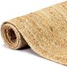 vidaXL Teppich Handgefertigt Jute Natur 80x160 cm 133728 Bild 2