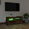 vidaXL TV-Schrank mit LED-Leuchten Räuchereiche 90 x 35 x 40 cm [822721] Bild 4