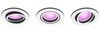 Philips Hue White&Col. Amb. Centura Einbausp 3flg weiß 3x4.2W. Bild 2