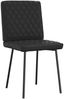 vidaXL Esszimmerstühle 6 Stk. Schwarz Kunstleder 3315488 Bild 3