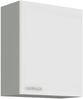 Küche Hängeschrank 60 Bianca Weiß Hochglanz + Grau Küchenzeile Küchenblock Bild 2