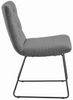KAWOLA Stuhl NEW CHARME Esszimmerstuhl Cord grau 87 x 66 x 52 cm Bild 3