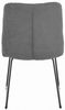 KAWOLA Stuhl NEW CHARME Esszimmerstuhl Cord grau 87 x 66 x 52 cm Bild 4