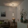 Paul Neuhaus 2211-95 PURE-VEGA LED Pendelleuchte aluminium getrennt schaltbar Bild 2