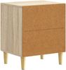 vidaXL Nachttisch Sonoma-Eiche 43 x 34,5 x 50 cm Holzwerkstoff 895029 Bild 5