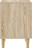 vidaXL Nachttisch Sonoma-Eiche 43 x 34,5 x 50 cm Holzwerkstoff 895029 Bild 4