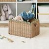 ZELLER 14524 Aufbewahrungskorb aus Papiergeflecht, MINT, faltbar ca. 38 x 25 x 22 cm Bild 5