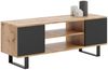 Raumhirsch Furniture Lowboard Focus, Stehendes Fernsehregal für das Wohnzimmer (Fernsehkommode, TV Schrank, TV Board stehend), Elegant & Funktional Bild 5