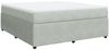 vidaXL Boxspringbett mit Matratze Hellgrau 180x200 cm Samt 3285656 Bild 2