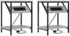 vidaXL Nachttisch 2 pcs Graues Sonoma 38 x 30 x 48 cm Holzwerkstoff 859587 Bild 2