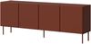 Kommode Rafael 200 4D (Farbe: Brick Red Sphera) Bild 3