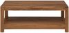 vidaXL Couchtisch Natur 100 x 50 x 40 cm Massivholz Teak 42024252 Bild 2