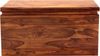 Truhe Tina 90x45x45 aus Sheesham-Massivholz Bild 2