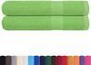 vidaXL Saunatücher FROGN 2 Stk. Apfelgrün 80x200 cm 360 g/m² 137031 Bild 2