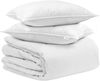 vidaXL Bettdecken Set mit Kissen 3 pcs Weiß Daunenfeder 3377075 Bild 2