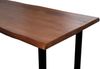 Esstisch Baumkante massiv Mango honigfarben 240 x 100 U-Gestell schwarz CALI 150437912 Bild 4
