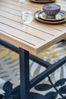 Garden Impressions Elati Lounge Dining Cornerset 5-tlg. – Gartenlounge mit Aluminium & Teak-Look Bild 5