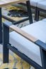Garden Impressions Elati Lounge Dining Cornerset 5-tlg. – Gartenlounge mit Aluminium & Teak-Look Bild 4