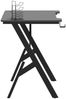 vidaXL Gaming-Schreibtisch mit Y-Gestell Schwarz 90x60x75 cm 325404 Bild 4
