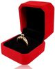 BAYLI Schmucketui Ringetui Ringbox Ringschachtel Schmuckschachtel Geschenkbox Trauringet Bild 2