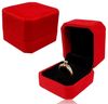 BAYLI Schmucketui Ringetui Ringbox Ringschachtel Schmuckschachtel Geschenkbox Trauringet Bild 3
