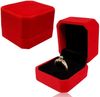 BAYLI Schmucketui Ringetui Ringbox Ringschachtel Schmuckschachtel Geschenkbox Trauringet Bild 4