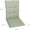 GO-DE Sitzauflage, (Spar-Set, 2 St), Maße ca.: 48 cm x 108 cm x 5 cm Bild 4