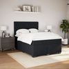 vidaXL Boxspringbett mit Matratze Schwarz 160x200 cm Samt 3290962 Bild 3