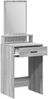 vidaXL Schminktisch Graues Sonoma 50 x 41 x 140 cm Holzwerkstoff 865132 Bild 5
