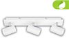 BRILONER - EEK A LED Deckenlampe schwenkbar, 3000K warmweiß, je 2W, je 450 Lumen, ca. 50.000h Licht, Deckenleuchte, Deckenstrahler, Wohnzimmerlampe, Schlafzimmerlampe, Küchenlampe, 45 cm, Weiß Bild 2