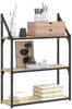 vidaXL Wandregal 3 Fächer Sonoma-Eiche 60x21x78,5 cm Holzwerkstoff 835450 Bild 3