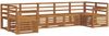 vidaXL Ecksofa Set 7 pcs Natur 3375394 Bild 2