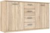 FORTE Gloria Sideboard, Holzwerkstoff, Beige, 147 x 84,3 x 41 cm Bild 3