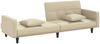vidaXL Schlafsofa mit Kissen Creme Stoff 351878 Bild 5